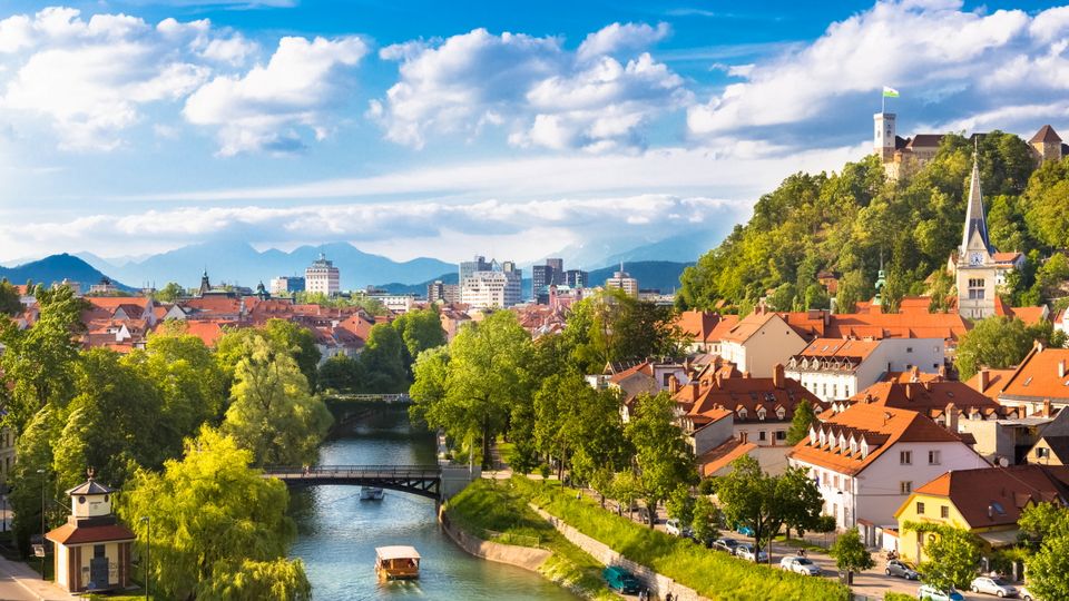 Panorama auf Ljubljana