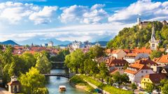 Panorama auf Ljubljana