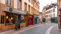 Metz Straße in der Altstadt