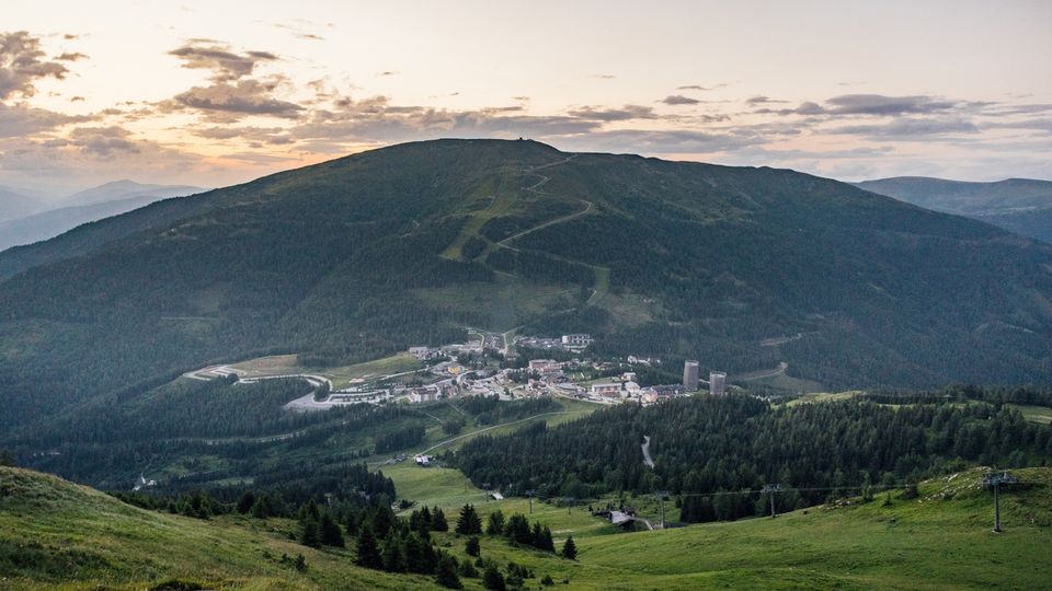 Blick auf den Katschberg