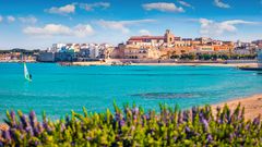 Otranto, Alimini Strand ©Andrew Mayovskyy, AdobeStock Otranto, Alimini Strand in Apulien, Italien