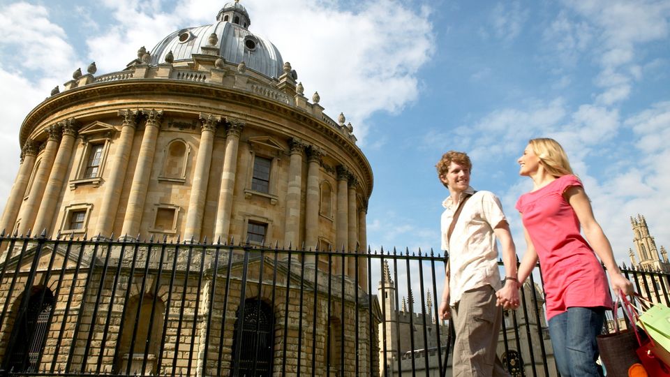 Pärchen in Oxford