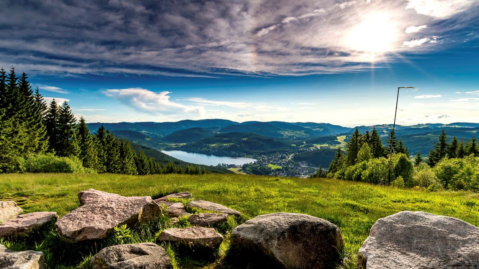 Titisee-Neustadt - Blick auf den Titisee