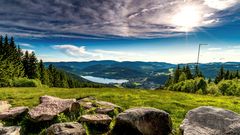Titisee-Neustadt - Blick auf den Titisee