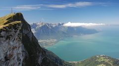 Rochers de Naye in der Schweiz