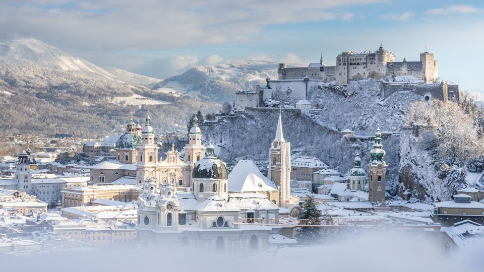 Salzburg im Winter