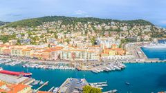 Panorama Hafen Nizza