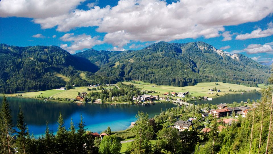 Blick auf den Weissensee