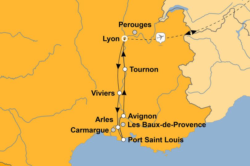 Ihre Reiseroute ©www.stepmap.de Ihre Reiseroute