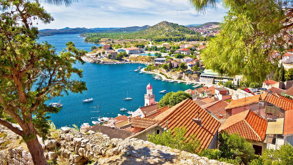 Blick auf Sibenik