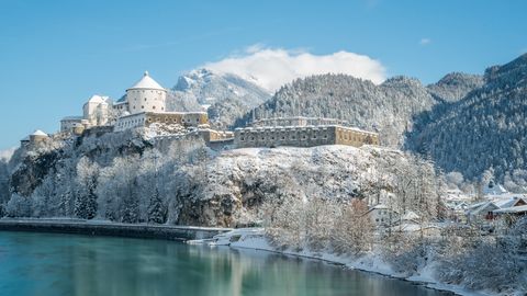 Festung Kufstein im Winter