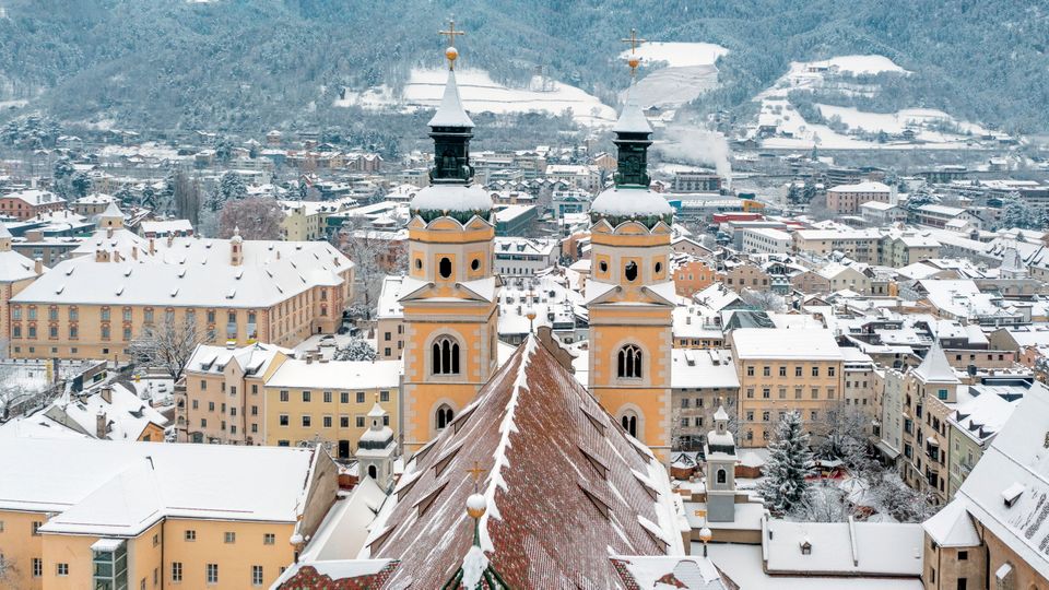 Kathedrale Santa Maria Assunta im Schnee