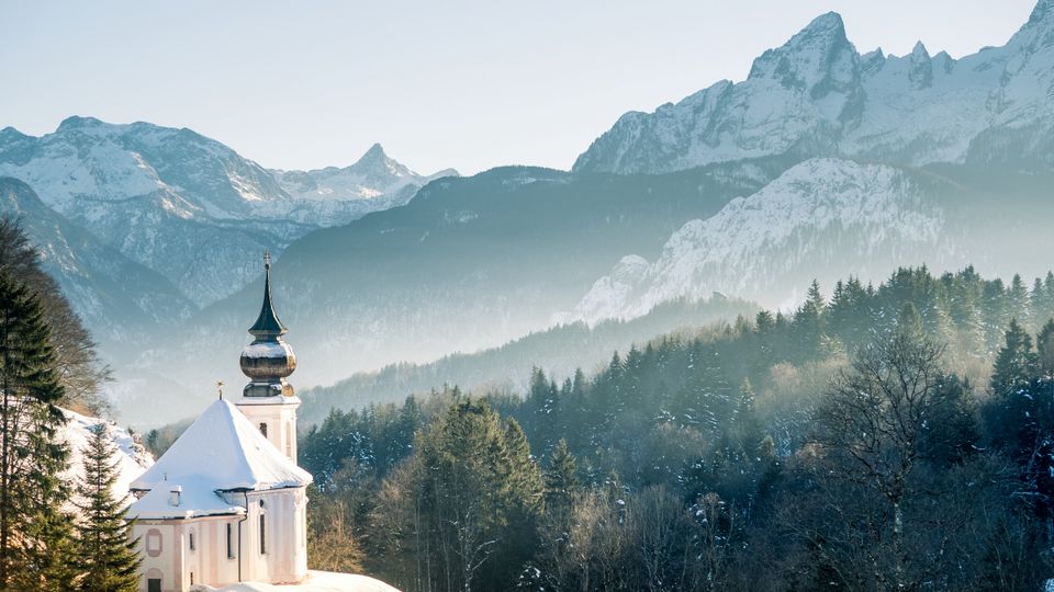 Berchtesgaden, Wallfahrtskirche Maria Gern