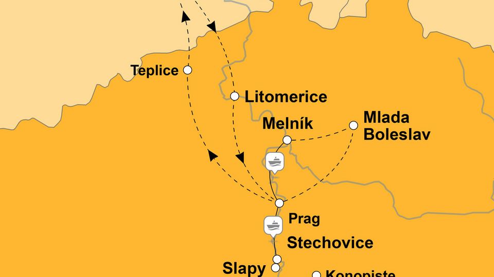 Ihre Reiseroute