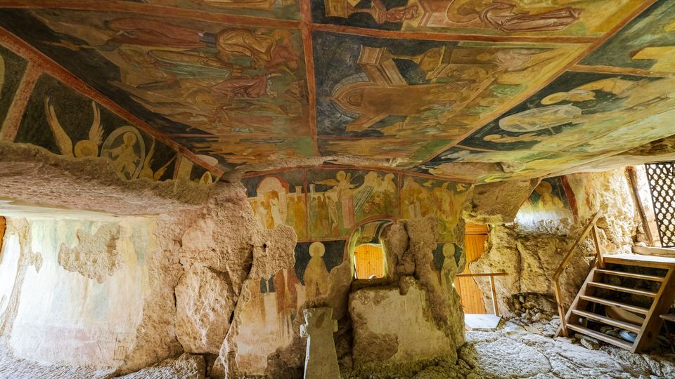 Bulgarien, Felsenkirche von Ivanovo