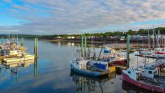 Digby, Hafen mit Booten