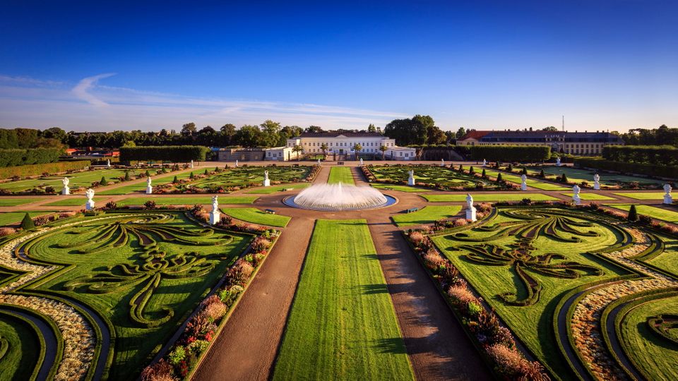 Schloss Herrenhausen mit Herrenhäuser Gärten