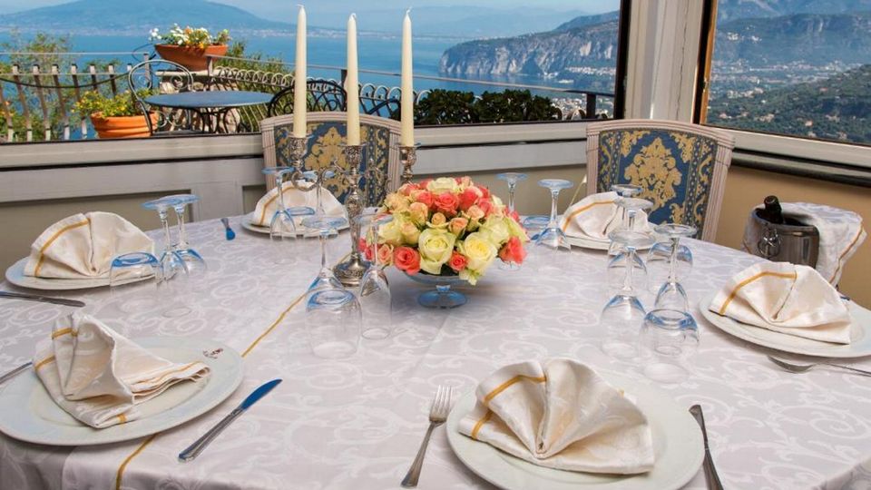 Hotel La Vue d'Or Essenszimmer