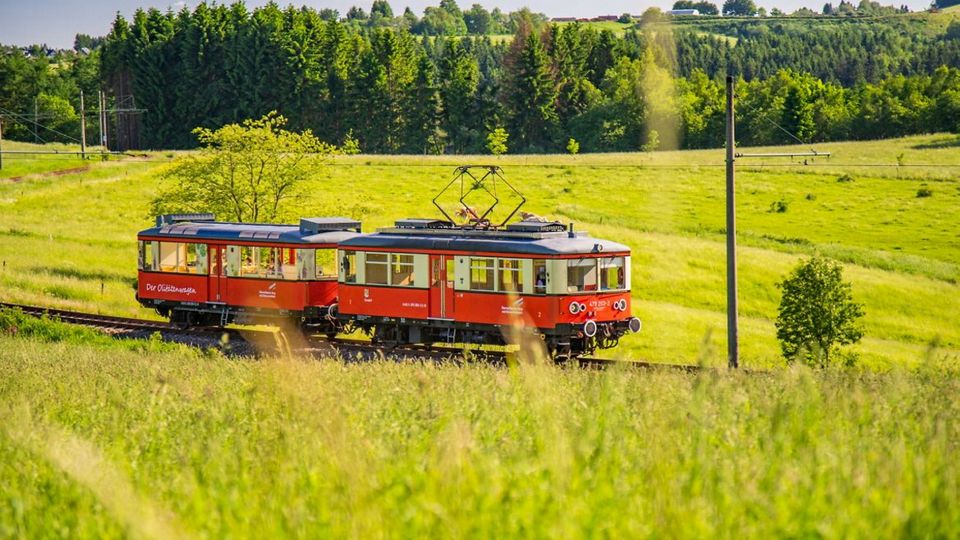 Flachstrecke mit Olitätenwagen