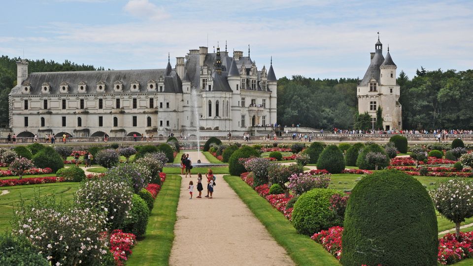Schloss  Chenonceaux in Frankreich