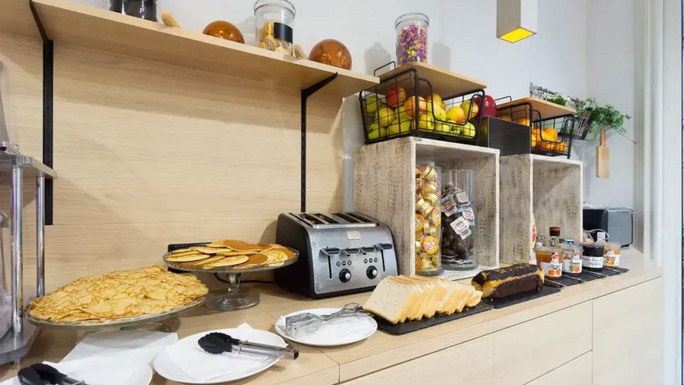 Frühstück im Hotel