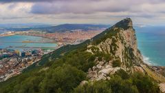 Blick auf die Straße von Gibraltar