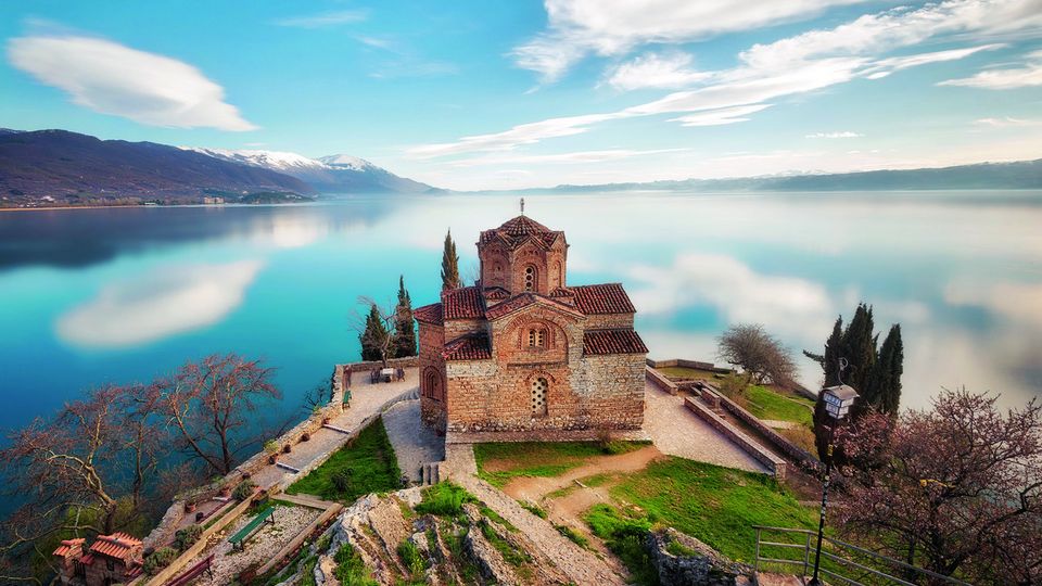 Kirche am Ohridsee