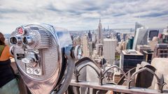 Blick auf Manhattan vom Rockefeller Center / Top of the Rock