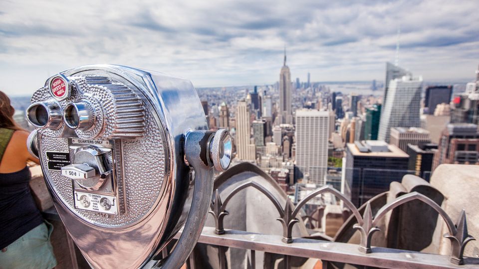 Blick auf Manhattan vom Rockefeller Center / Top of the Rock