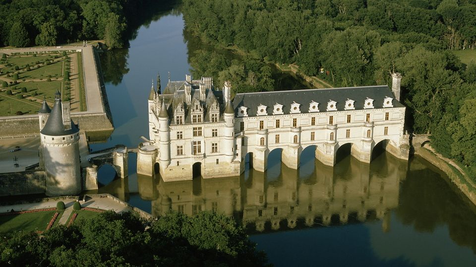 Chenonceau von oben