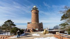 Kolberg Leuchtturm im Winter