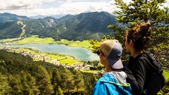 Panoramablick auf den Weissensee ©Hotel zum Weissensee Panoramablick auf den Weissensee