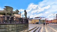 Klagenfurt, Lindwurmbrunnen