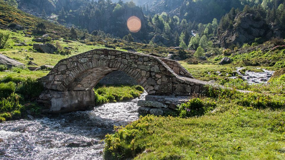 Hochgebirgslandschaft der Pyrenäen