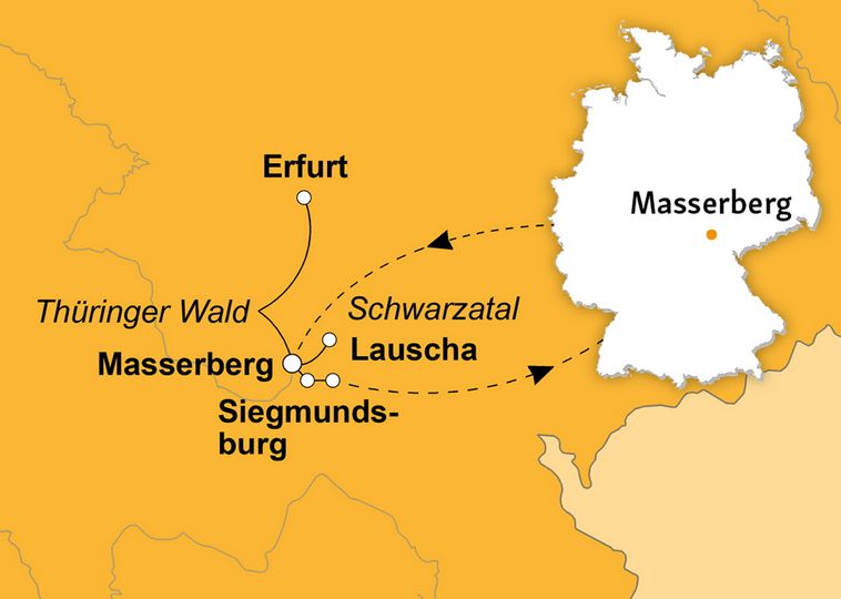 Ihre Reiseroute
